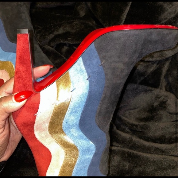 SOLD Authentic Christian Louboutin booties - Picture 6 of 8